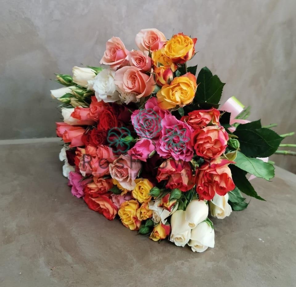 Букет цветов из: Розы в Новониколаевском