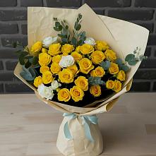 Букет цветов из:  Розы в Новониколаевском