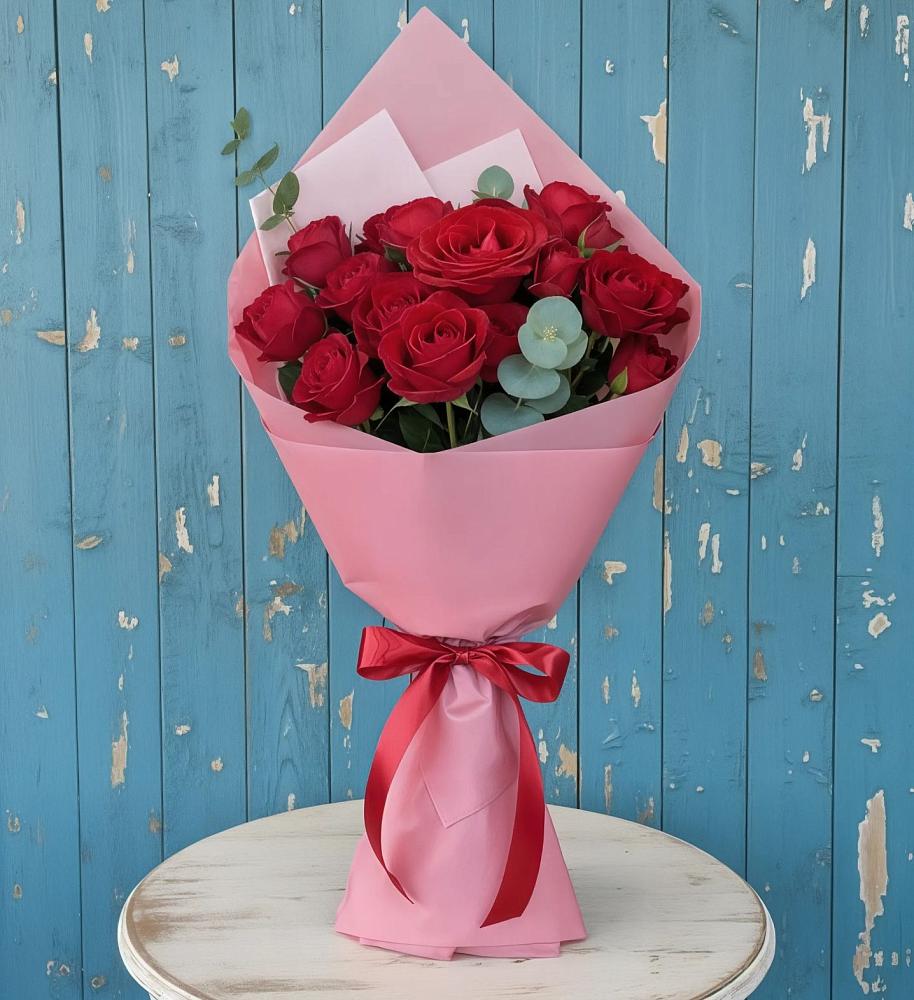 Букет цветов из: Розы в Новониколаевском