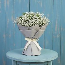 Букет цветов из:  Гипсофила в Новониколаевском