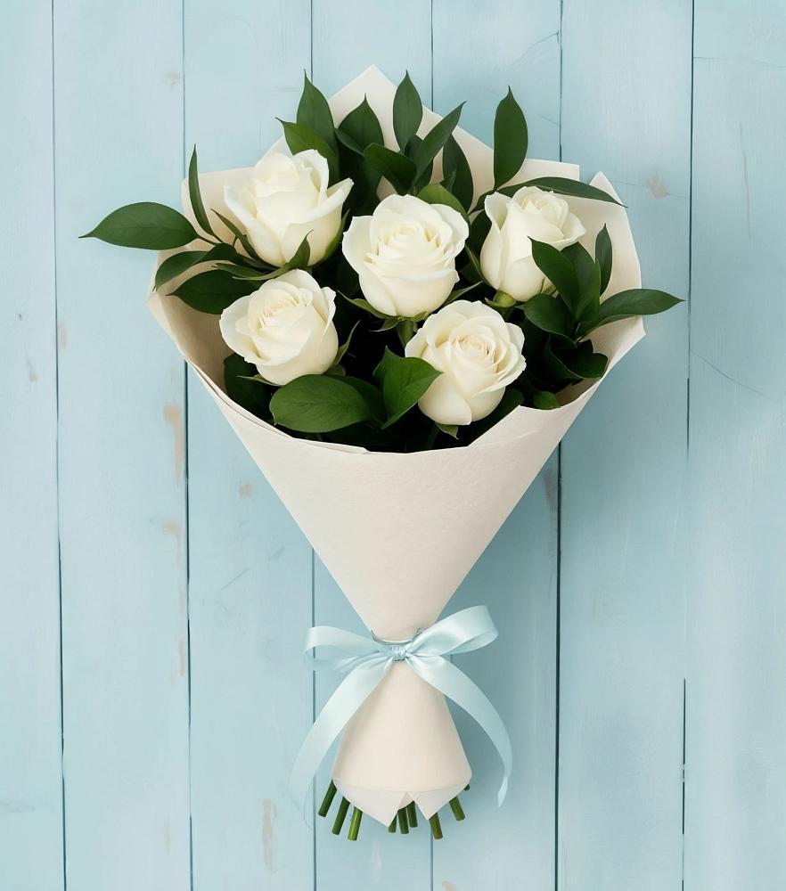 Букет цветов из: Розы в Новониколаевском