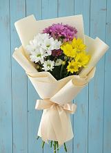 Букет цветов из:  Хризантемы в Новониколаевском