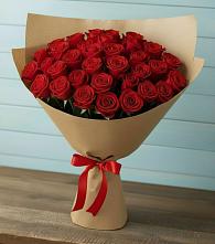 Букет Красные розы Милано в Новониколаевском