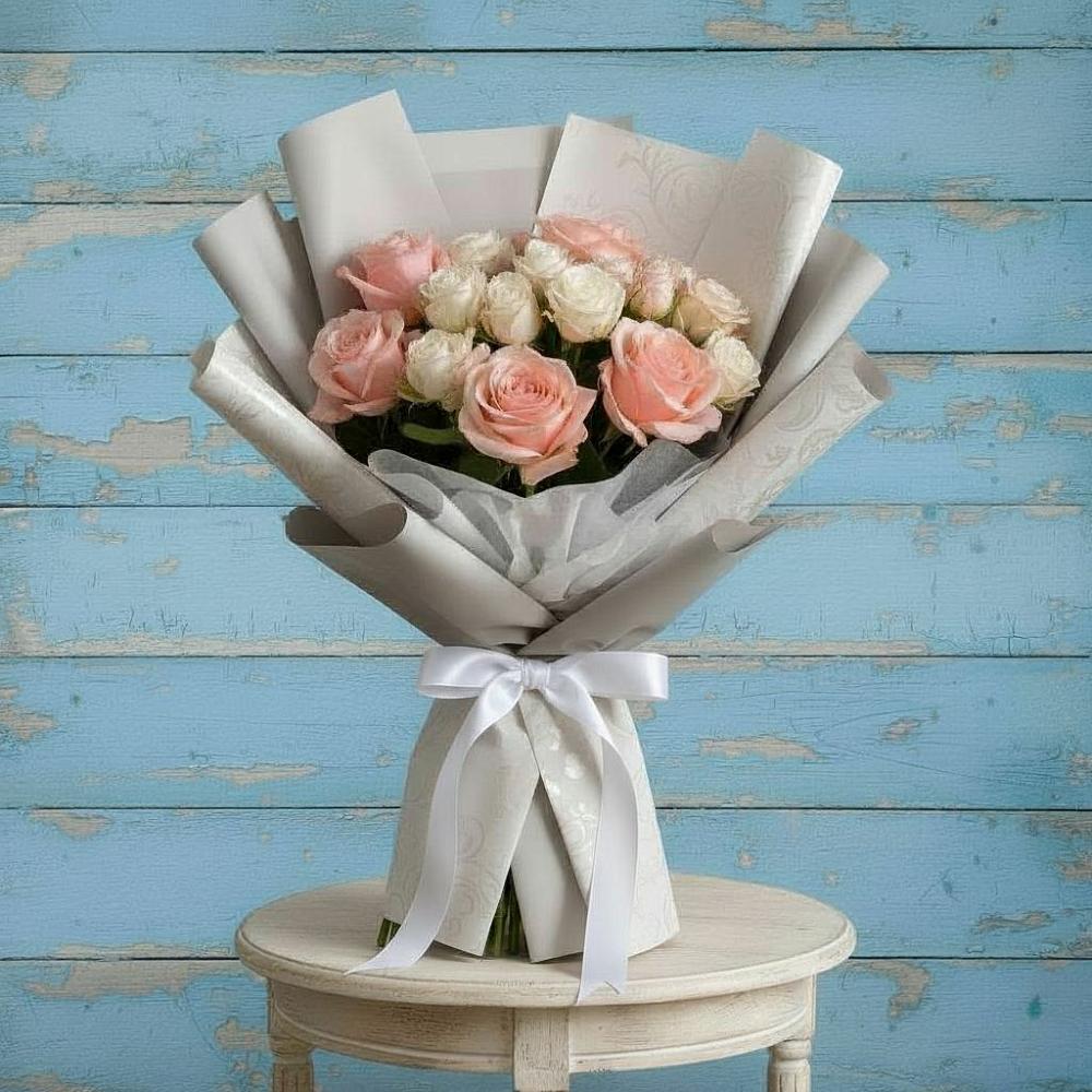 Букет цветов из: Розы в Новониколаевском