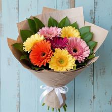 Букет цветов из:  Герберы #REPLACE_PRED# Новониколаевском