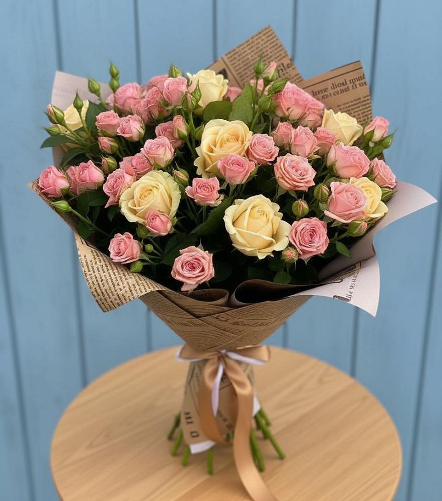 Букет цветов из: Розы в Новониколаевском