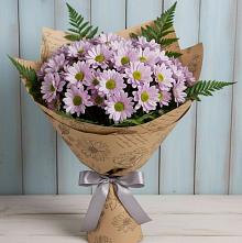Букет цветов из:  Хризантемы в Новониколаевском