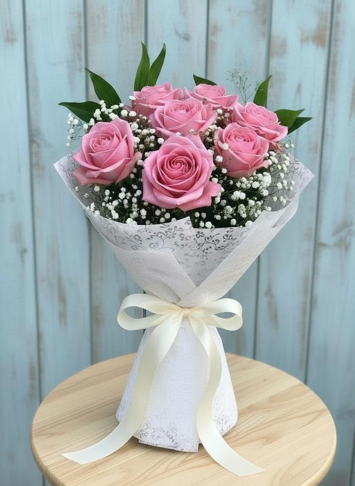 Букет цветов из: Розы в Новониколаевском