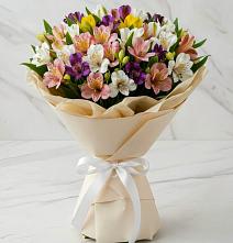 Букет цветов из:  Альстромерии #REPLACE_PRED# Новониколаевском