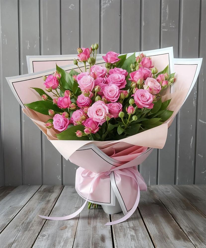 Букет Розовый кустик в Новониколаевском