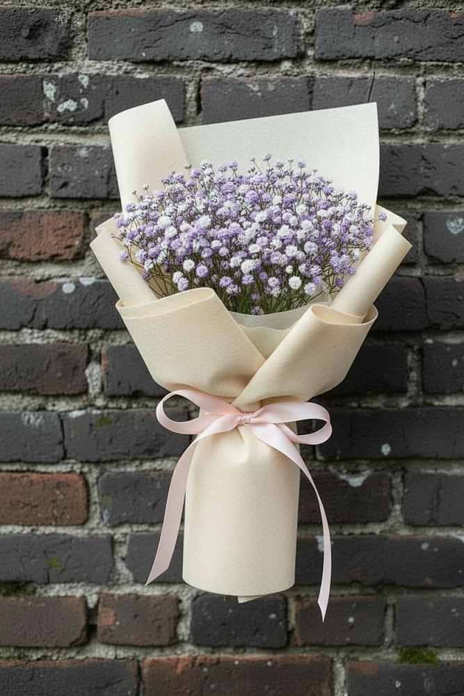 Букет цветов из: Гипсофила в Новониколаевском