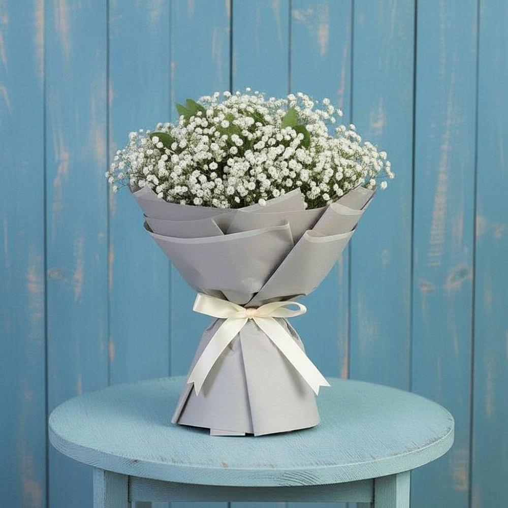 Букет цветов из: Гипсофила в Новониколаевском