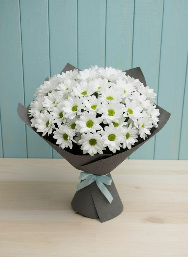 Букет цветов из: Хризантемы в Новониколаевском