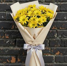Букет цветов из:  Хризантемы в Новониколаевском