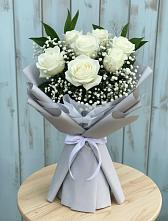 Букет цветов из:  Розы в Новониколаевском