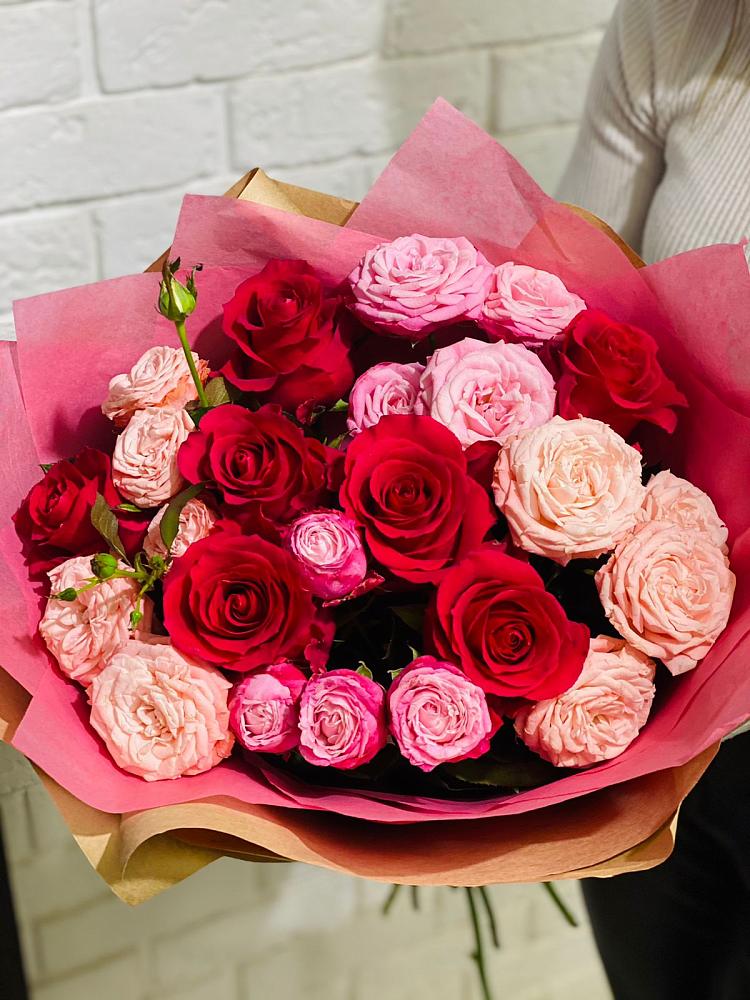 Букет цветов из: Розы в Новониколаевском