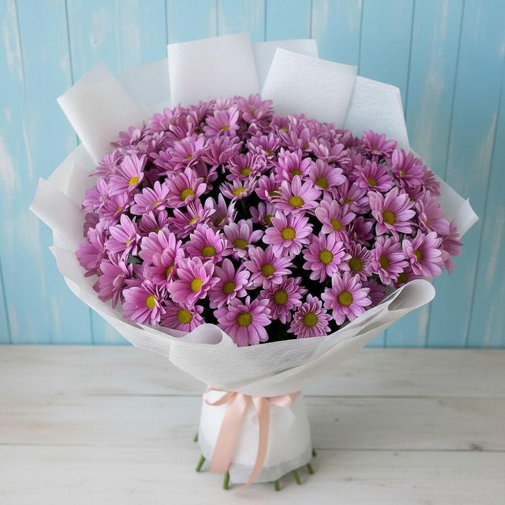 Букет цветов из: Хризантемы в Новониколаевском