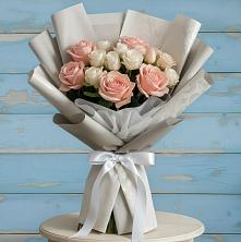 Букет цветов из:  Розы в Новониколаевском