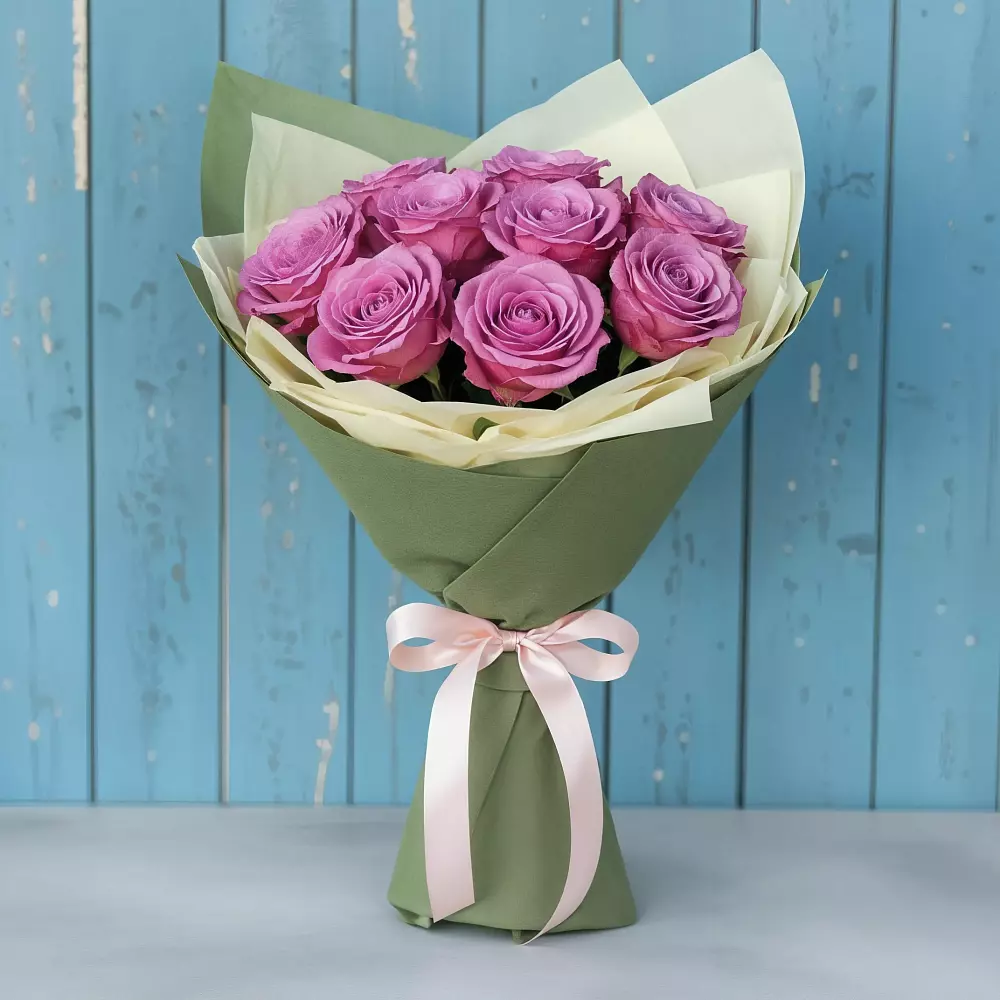 Букет Розы Фёрст Леди в Новониколаевском