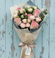 Букет цветов из:  Розы в Новониколаевском