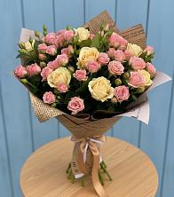 Букет цветов из:  Розы в Новониколаевском