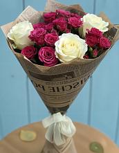 Букет цветов из:  Розы в Новониколаевском