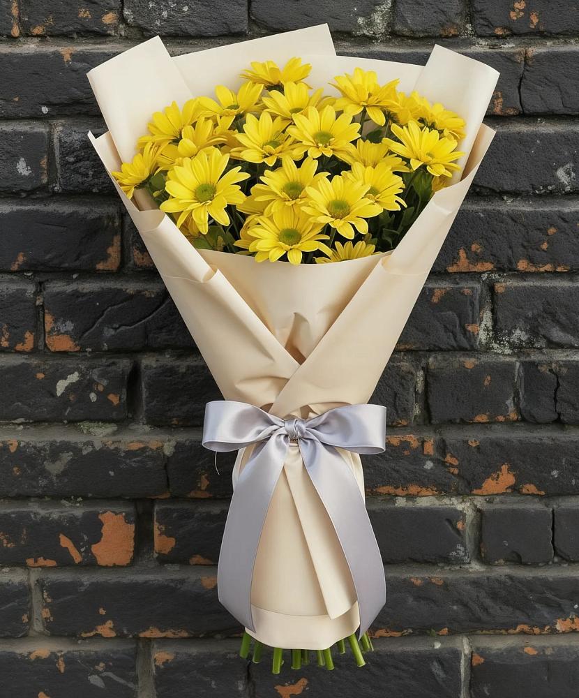 Букет цветов из: Хризантемы в Новониколаевском