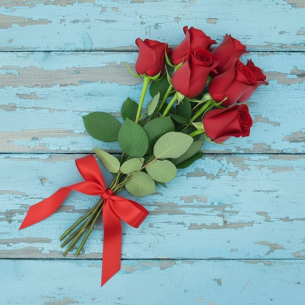 Букет Красные розы в Новониколаевском