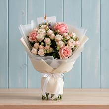 Букет цветов из:  Розы #REPLACE_PRED# Новониколаевском